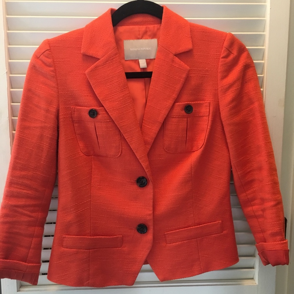 BR Orange Blazer
